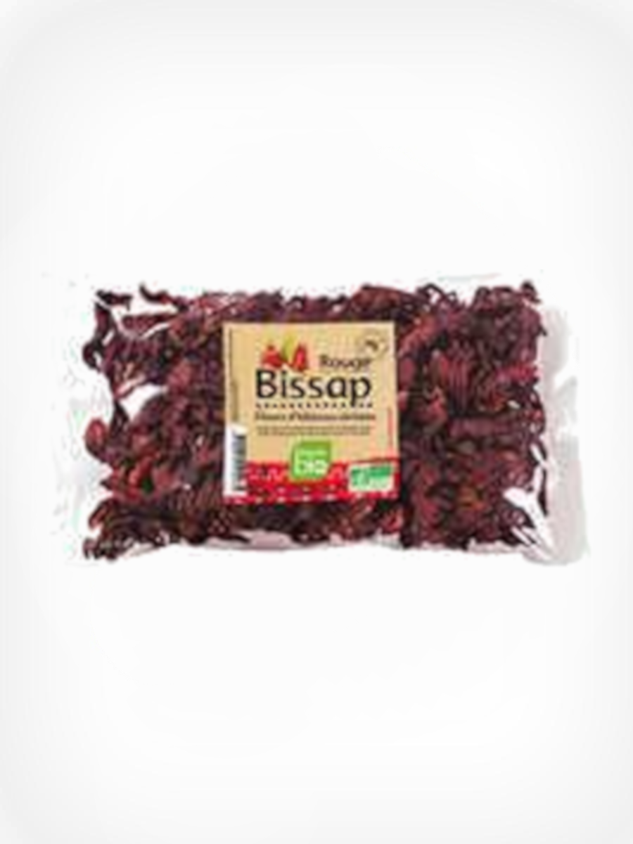 fleurs hibiscus rouge bio