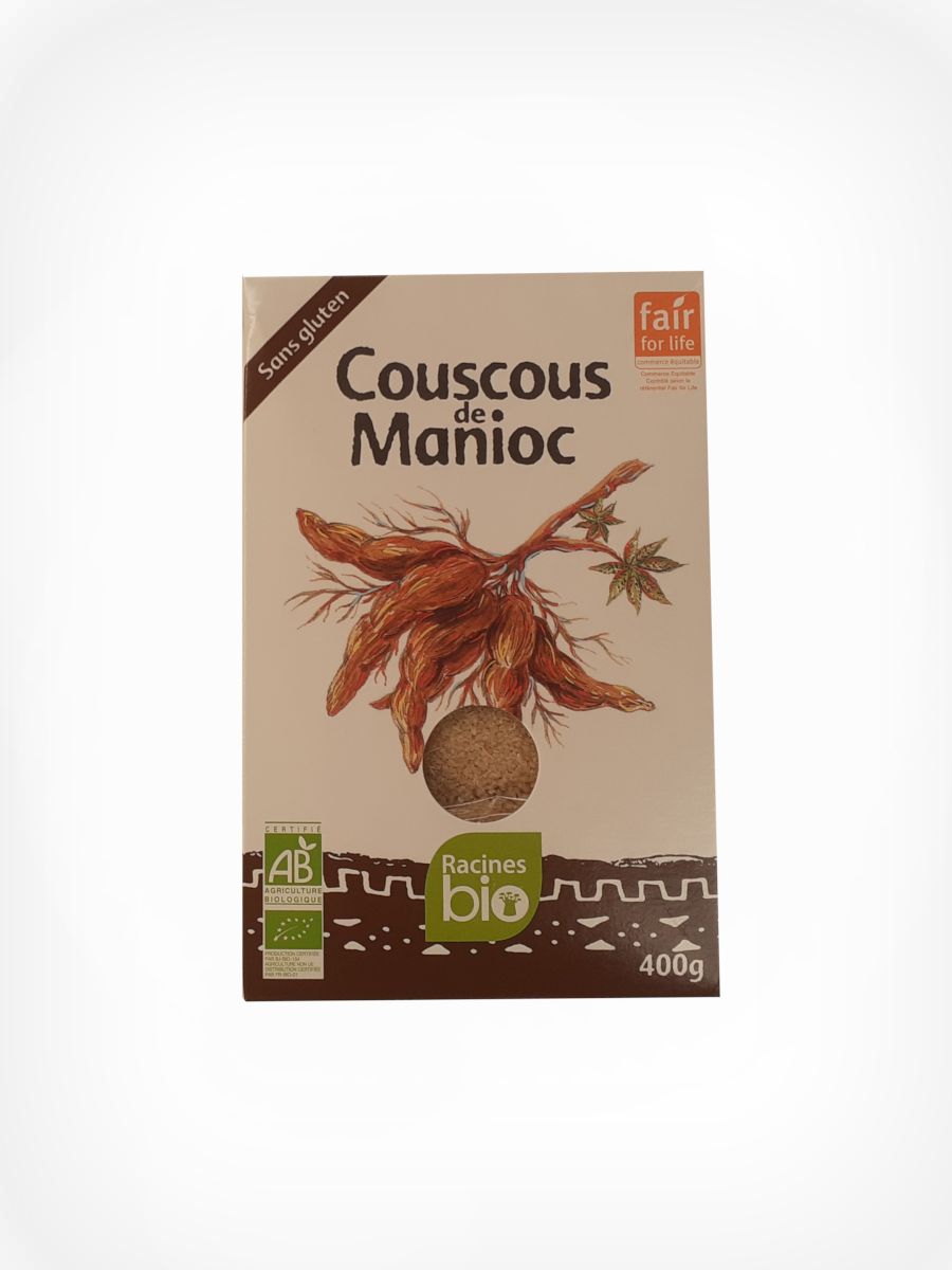 Farine de manioc sans gluten Bio RACINES BIO : le paquet de 400g à