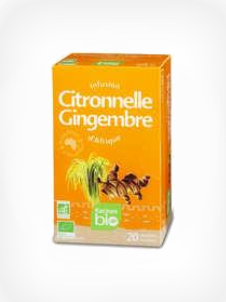 infusion d'afrique citronnelle gingembre