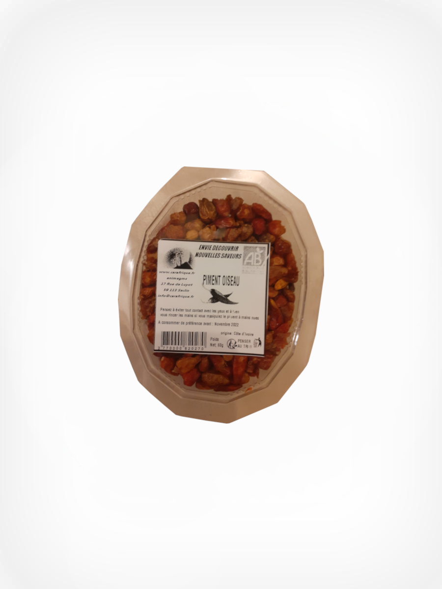 piment oiseau sec 60g