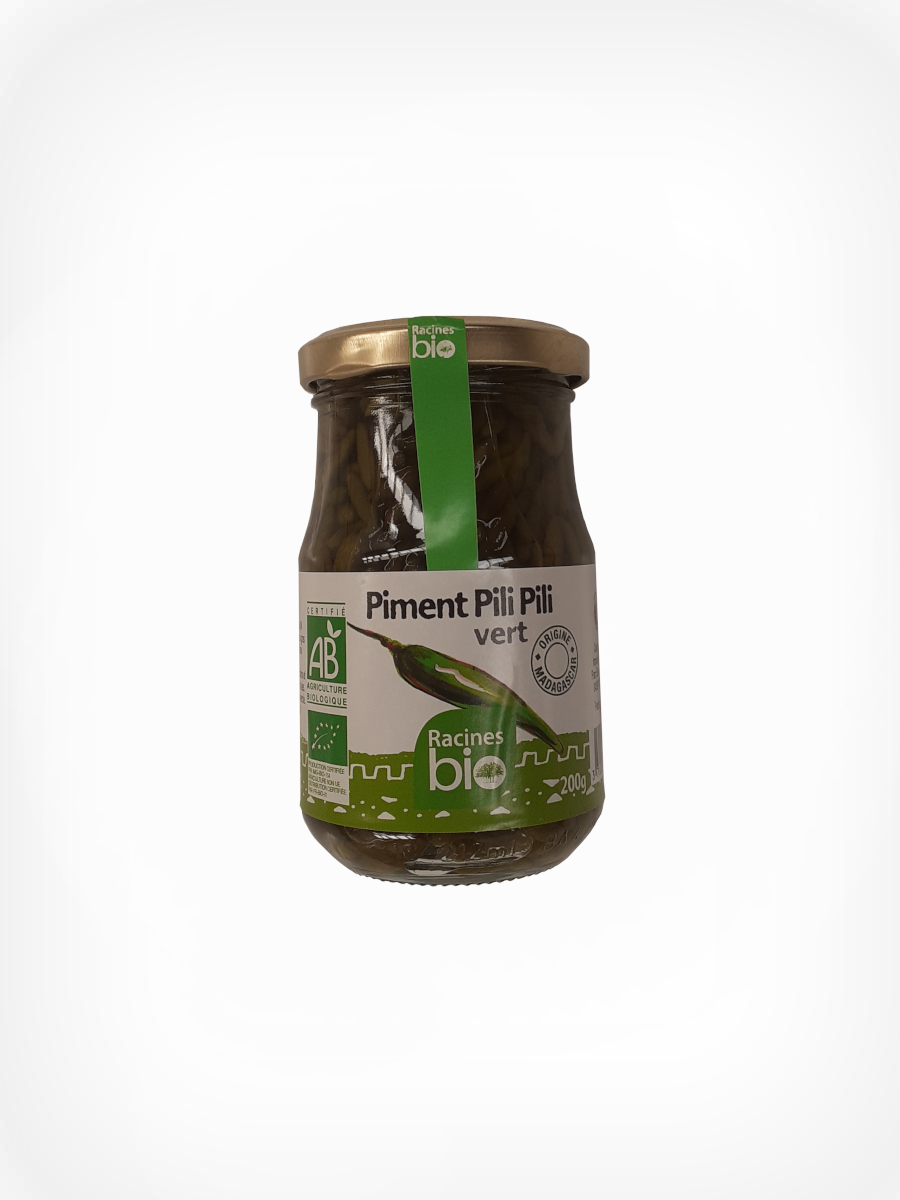 piment pili pili vert entier bio 200g